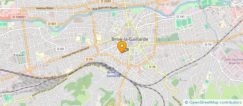 localisation de l'entreprise MONSIEUR PATRICK LIOZON à BRIVE-LA-GAILLARDE
