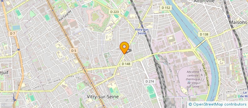 localisation de l'entreprise MONSIEUR PATRICK LIPART  VITRY-SUR-SEINE