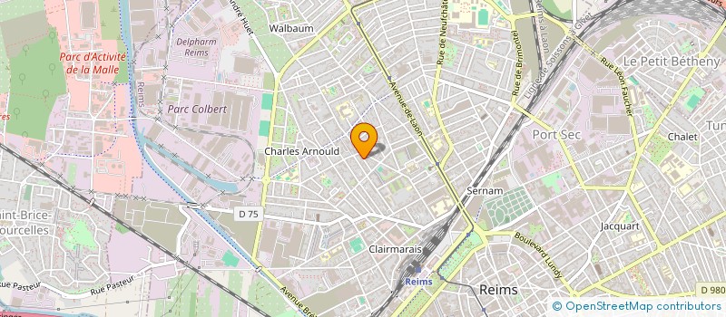 localisation de l'entreprise MONSIEUR PATRICK LIPPENS à REIMS