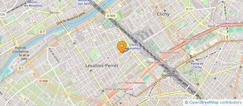localisation de l'entreprise MONSIEUR PATRICK LITOLFF à LEVALLOIS-PERRET