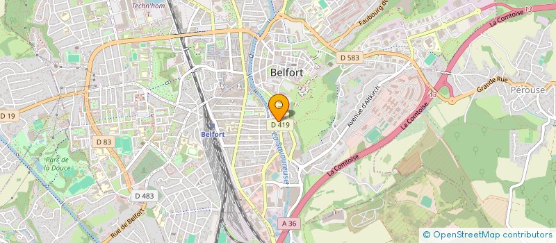 localisation de l'entreprise MONSIEUR PATRICK LIZARRAGA à BELFORT
