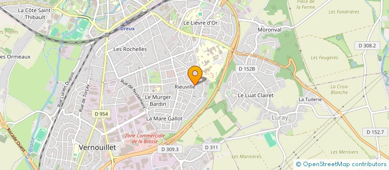 localisation de l'entreprise MONSIEUR PATRICK LIZE à DREUX