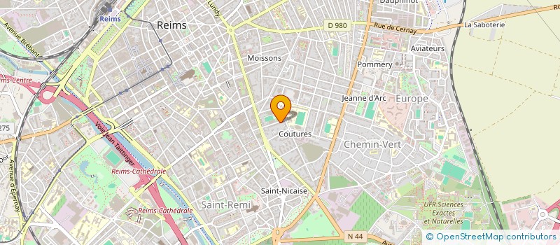 localisation de l'entreprise MONSIEUR PATRICK LOCHE à REIMS