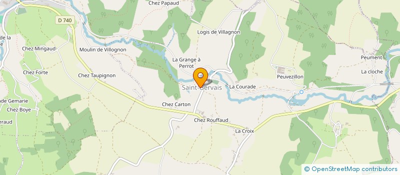 localisation de l'entreprise MONSIEUR PATRICK LOCHON à NANTEUIL-EN-VALLEE