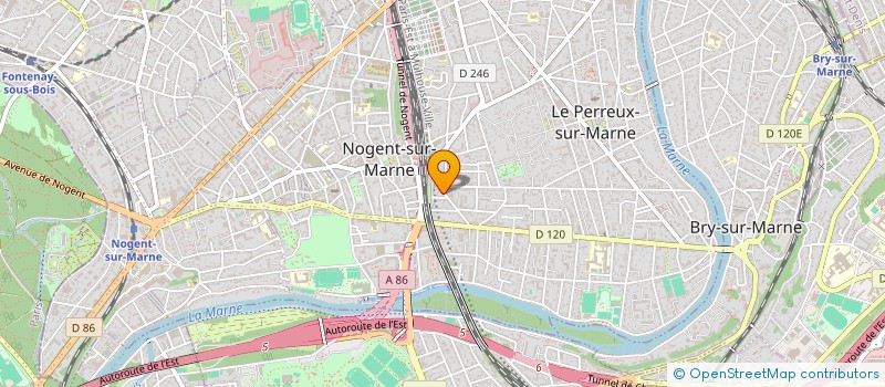 localisation de l'entreprise MONSIEUR PATRICK LOISEAU  LE PERREUX-SUR-MARNE