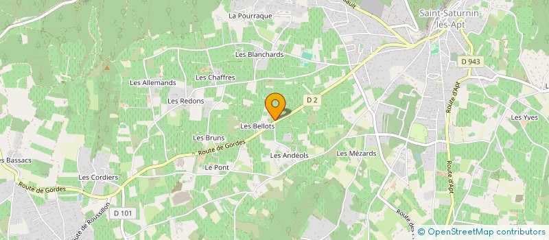 localisation de l'entreprise MONSIEUR PATRICK LOMBARD  SAINT-SATURNIN-LES-APT