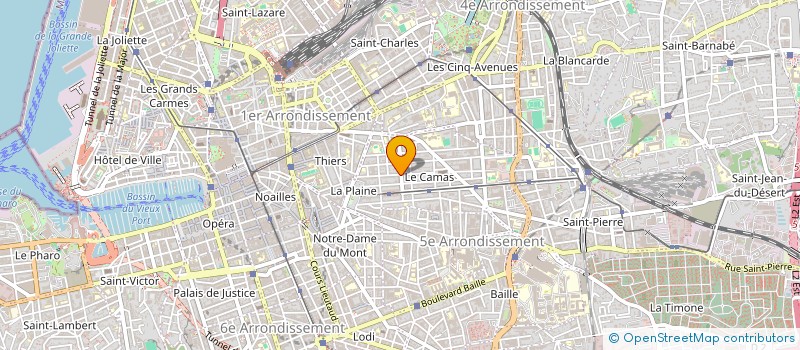 localisation de l'entreprise MONSIEUR PATRICK LOMBARDO-BONO à MARSEILLE
