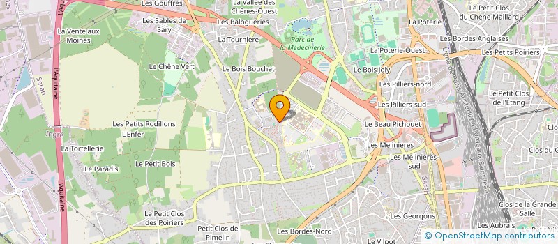 localisation de l'entreprise MONSIEUR PATRICK LOMBOTO  SARAN