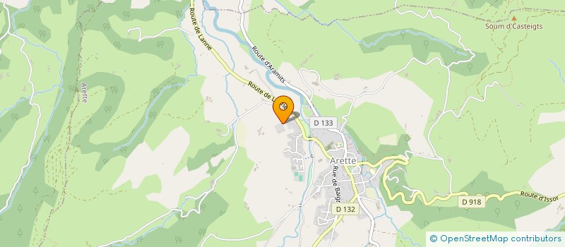 localisation de l'entreprise MONSIEUR PATRICK LONGIS  ARETTE