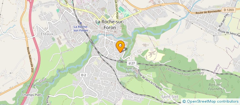 localisation de l'entreprise MONSIEUR PATRICK LONJON à LA ROCHE SUR FORON