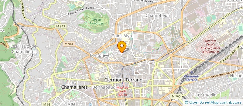 localisation de l'entreprise MONSIEUR PATRICK LOPEZ  CLERMONT-FERRAND