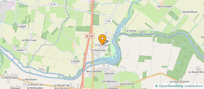 localisation de l'entreprise MONSIEUR PATRICK LORENT  SAFFRE