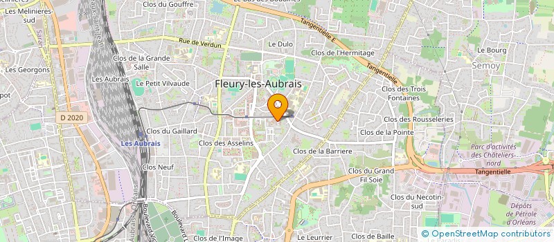 localisation de l'entreprise MONSIEUR PATRICK LORRIN à FLEURY-LES-AUBRAIS