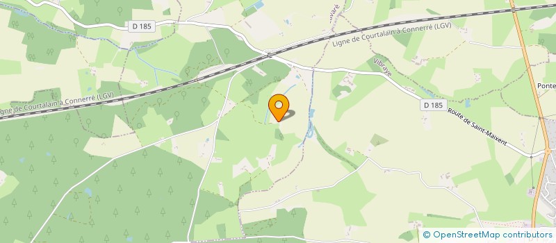 localisation de l'entreprise MONSIEUR PATRICK LORY  LAVARE