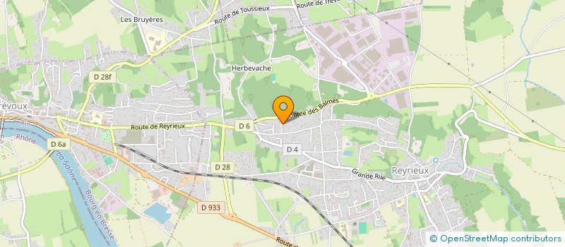 localisation de l'entreprise MONSIEUR PATRICK LOUART à REYRIEUX