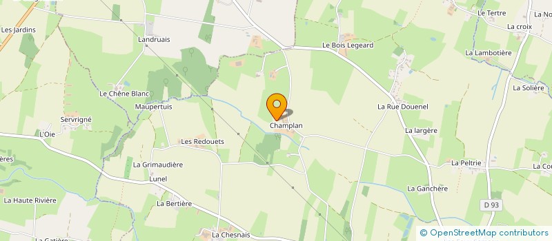 localisation de l'entreprise MONSIEUR PATRICK LOUIS à TRESBOEUF