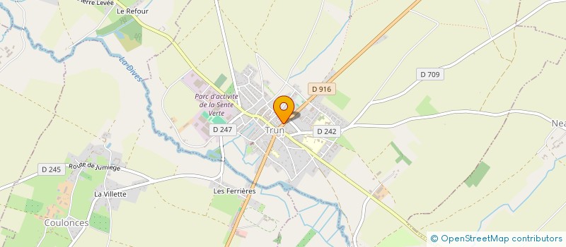 localisation de l'entreprise MONSIEUR PATRICK LOUIS RENE SERON à TRUN