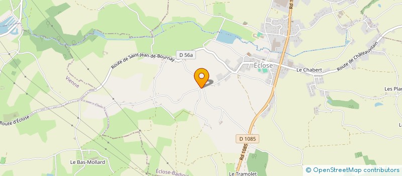 localisation de l'entreprise MONSIEUR PATRICK LOUISTISSERAND  ECLOSE-BADINIERES