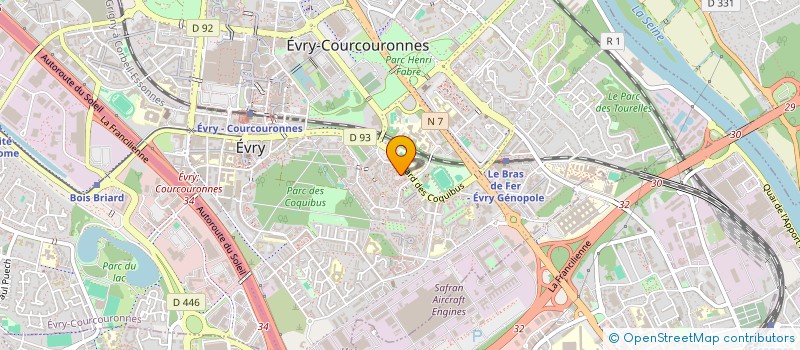 localisation de l'entreprise MONSIEUR PATRICK LOUTTER à EVRY-COURCOURONNES