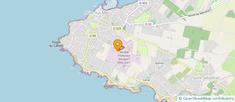 localisation de l'entreprise MONSIEUR PATRICK LOUVRIER  PIRIAC-SUR-MER