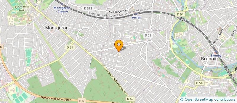 localisation de l'entreprise MONSIEUR PATRICK LOWAGIE  YERRES