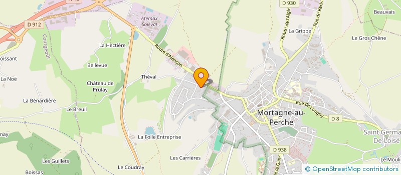 localisation de l'entreprise MONSIEUR PATRICK LUCAS à SAINT-LANGIS-LES-MORTAGNE