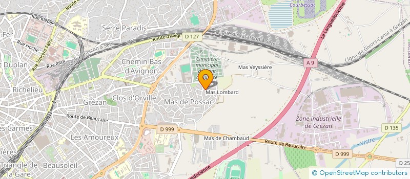 localisation de l'entreprise MONSIEUR PATRICK LUCAS  NIMES