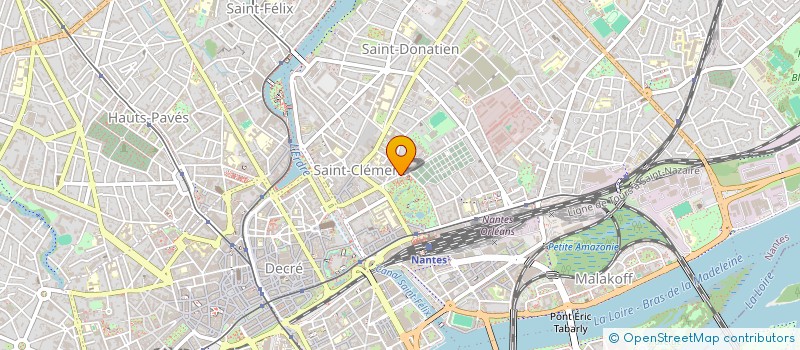 localisation de l'entreprise MONSIEUR PATRICK LUCAS à NANTES