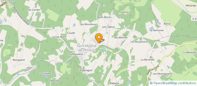 localisation de l'entreprise MONSIEUR PATRICK LUCET à VAL DE LOUYRE ET CAUDEAU