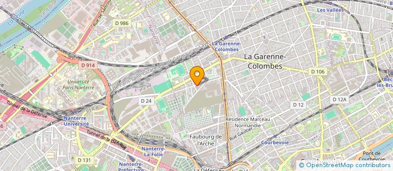 localisation de l'entreprise MONSIEUR PATRICK LUNGU à LA GARENNE-COLOMBES
