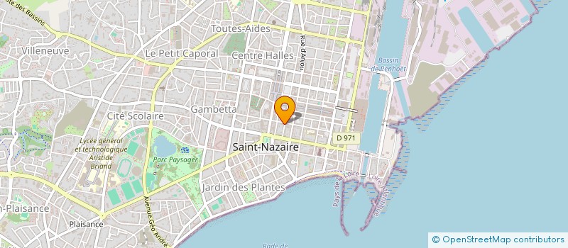 localisation de l'entreprise MONSIEUR PATRICK MABIT à SAINT-NAZAIRE