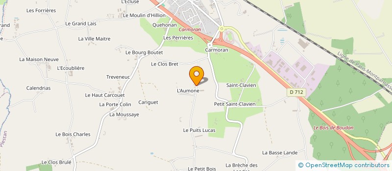 localisation de l'entreprise MONSIEUR PATRICK MACE à PLENEE-JUGON