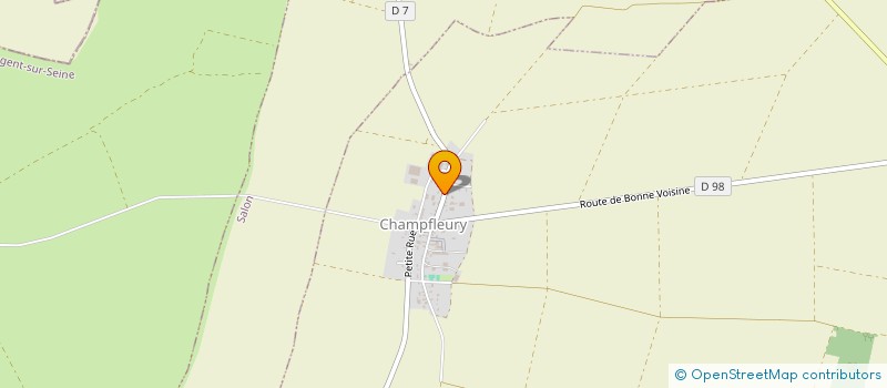 localisation de l'entreprise MONSIEUR PATRICK MACLAIN  CHAMPFLEURY