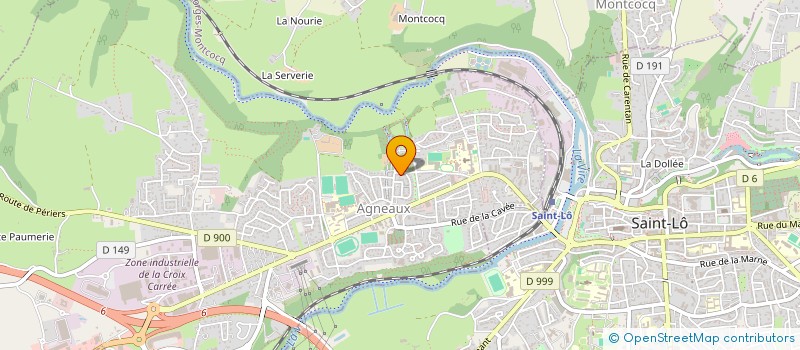 localisation de l'entreprise MONSIEUR PATRICK MADELAINE  THEREVAL