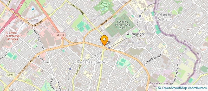 localisation de l'entreprise MONSIEUR PATRICK MAERTENS  TOURCOING