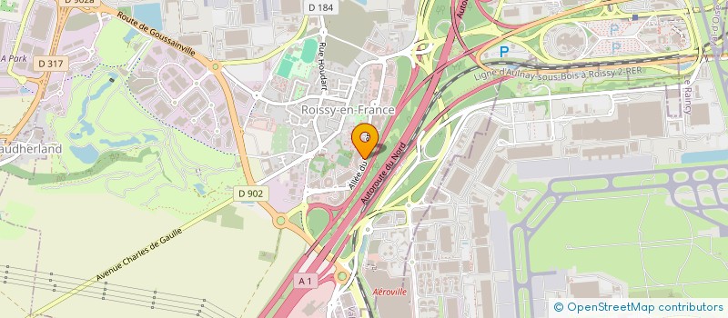 localisation de l'entreprise MONSIEUR PATRICK MAGNY  ROISSY-EN-FRANCE