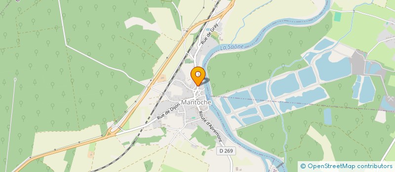 localisation de l'entreprise MONSIEUR PATRICK MAGNY  AUTREY-LES-GRAY