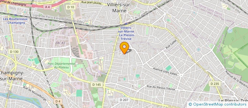 localisation de l'entreprise MONSIEUR PATRICK MAHINGA  CHAMPIGNY-SUR-MARNE