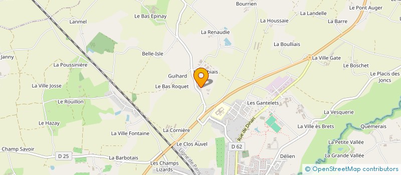 localisation de l'entreprise MONSIEUR PATRICK MAILLARD  YVIGNAC-LA-TOUR