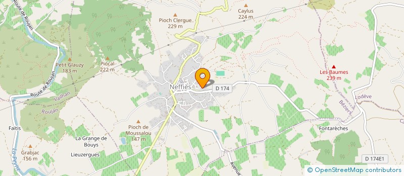 localisation de l'entreprise MONSIEUR PATRICK MAILLE  MARGON