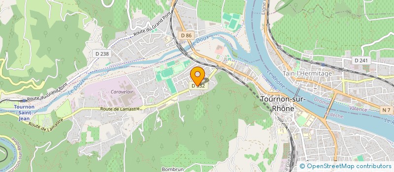 localisation de l'entreprise MONSIEUR PATRICK MAILLIOUX à TOURNON-SUR-RHONE