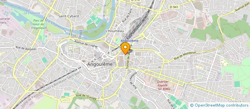 localisation de l'entreprise MONSIEUR PATRICK MAILLOT à ANGOULEME