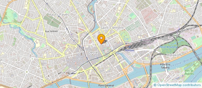 localisation de l'entreprise MONSIEUR PATRICK MAITRE à NANTES