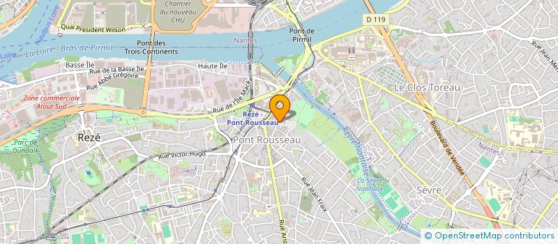 localisation de l'entreprise MONSIEUR PATRICK MALASSIS  REZE