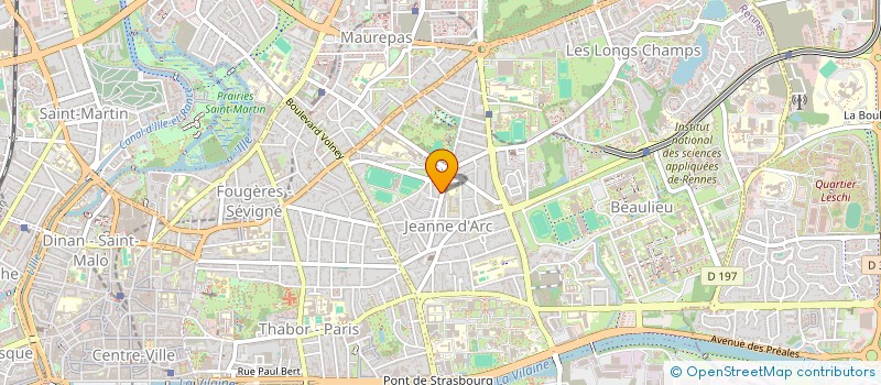 localisation de l'entreprise MONSIEUR PATRICK MALBOIS  RENNES