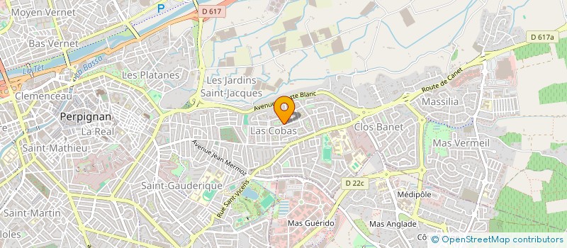 localisation de l'entreprise MONSIEUR PATRICK MALET à PERPIGNAN