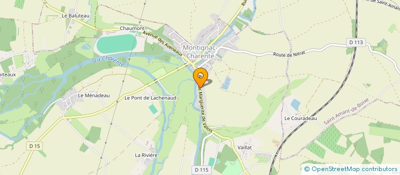 localisation de l'entreprise MONSIEUR PATRICK MALLEDANT  LA BOIXE