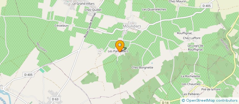 localisation de l'entreprise MONSIEUR PATRICK MALLINGER à MOULIDARS