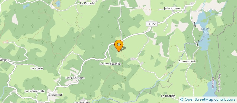localisation de l'entreprise MONSIEUR PATRICK MANARANCHE à CHAMPS-SUR-TARENTAINE-MARCHAL