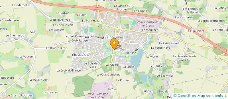 localisation de l'entreprise MONSIEUR PATRICK MANCHERON à L'HERMITAGE